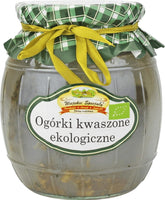 Organic Pickled Cucumbers 750 g (450 g) - Rural Specialties